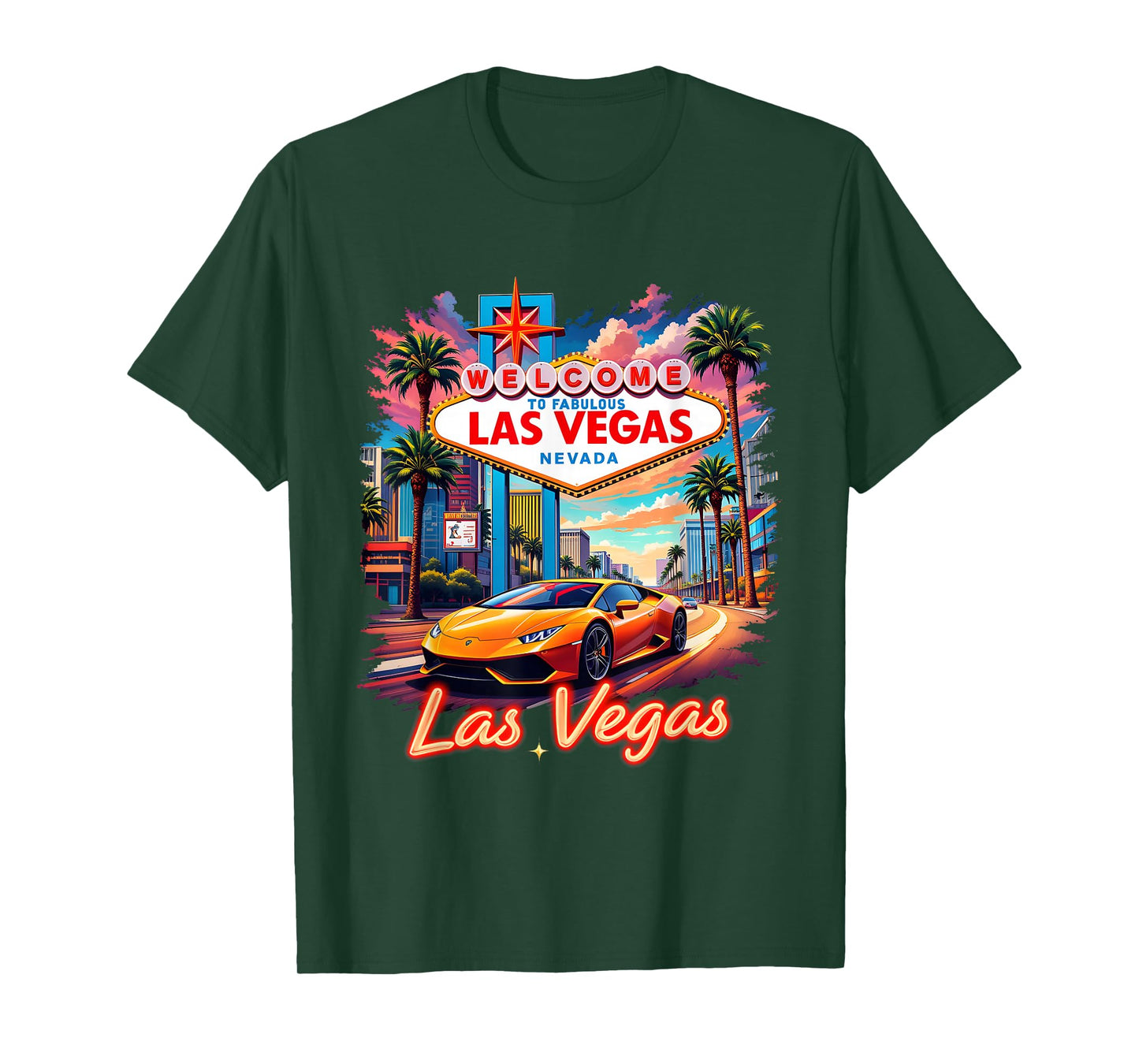 Nevada Las Vegas Souvenir Vacation Trip 2025 T-Shirt