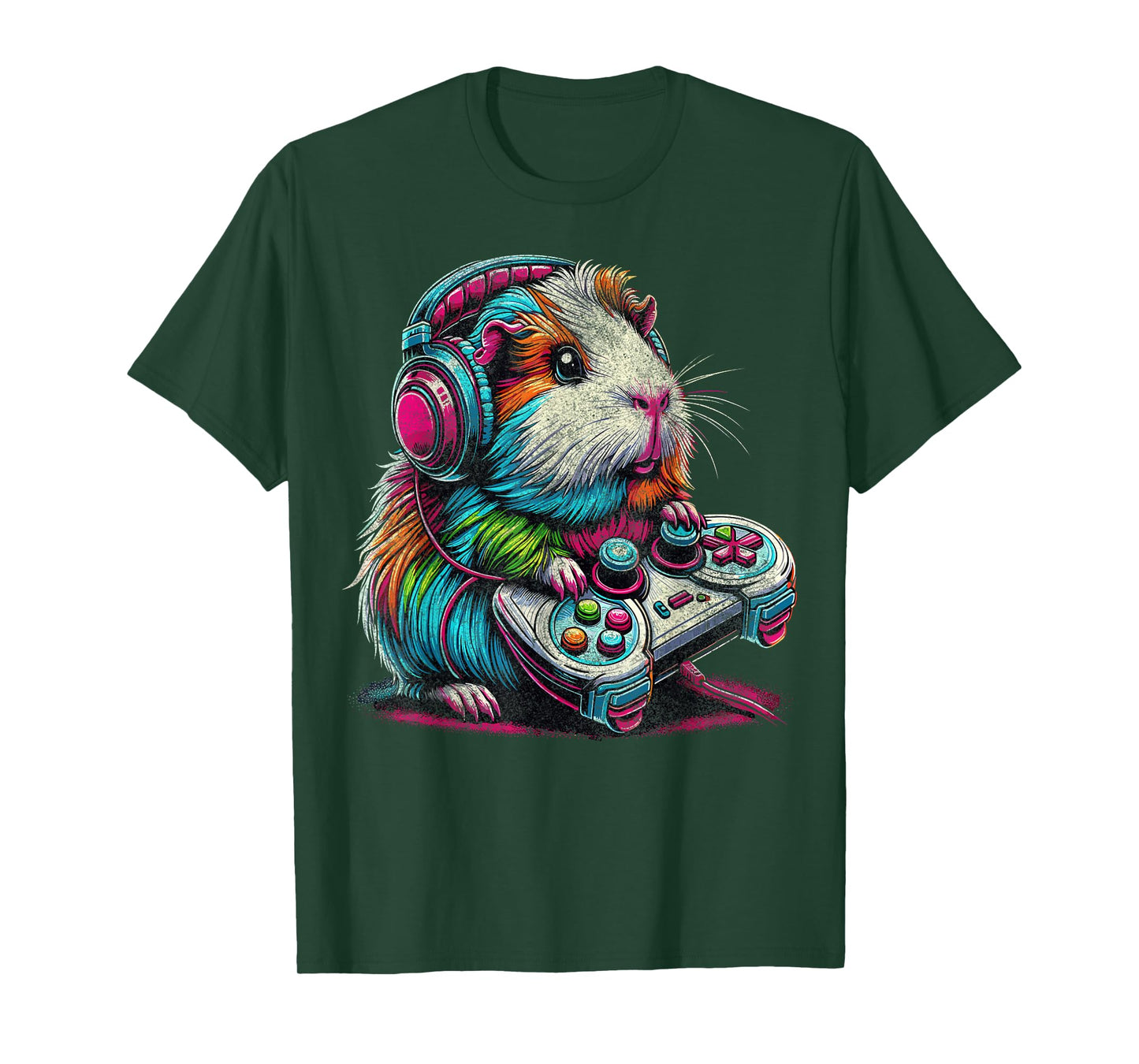 Guinea Pig Video Games Lover Guinea Pig T-Shirt