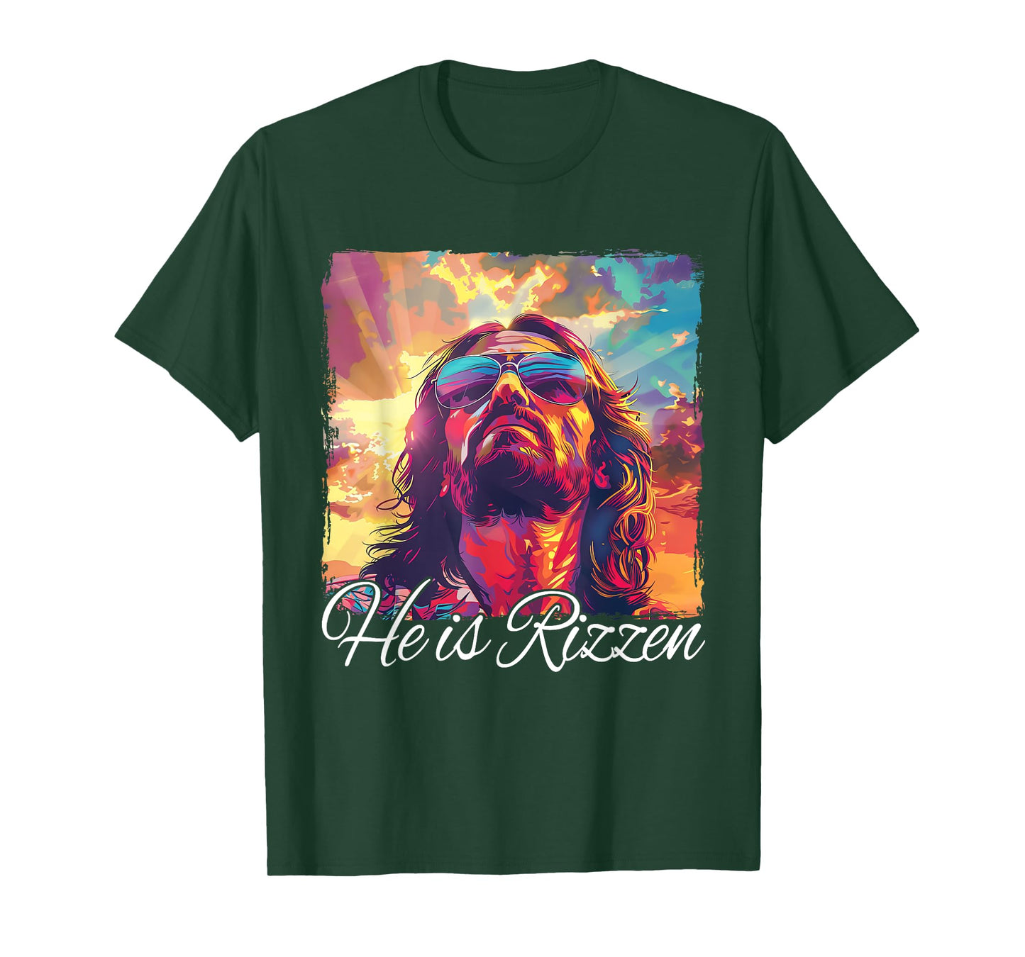 He Is Rizzen Jesus T-Shirt