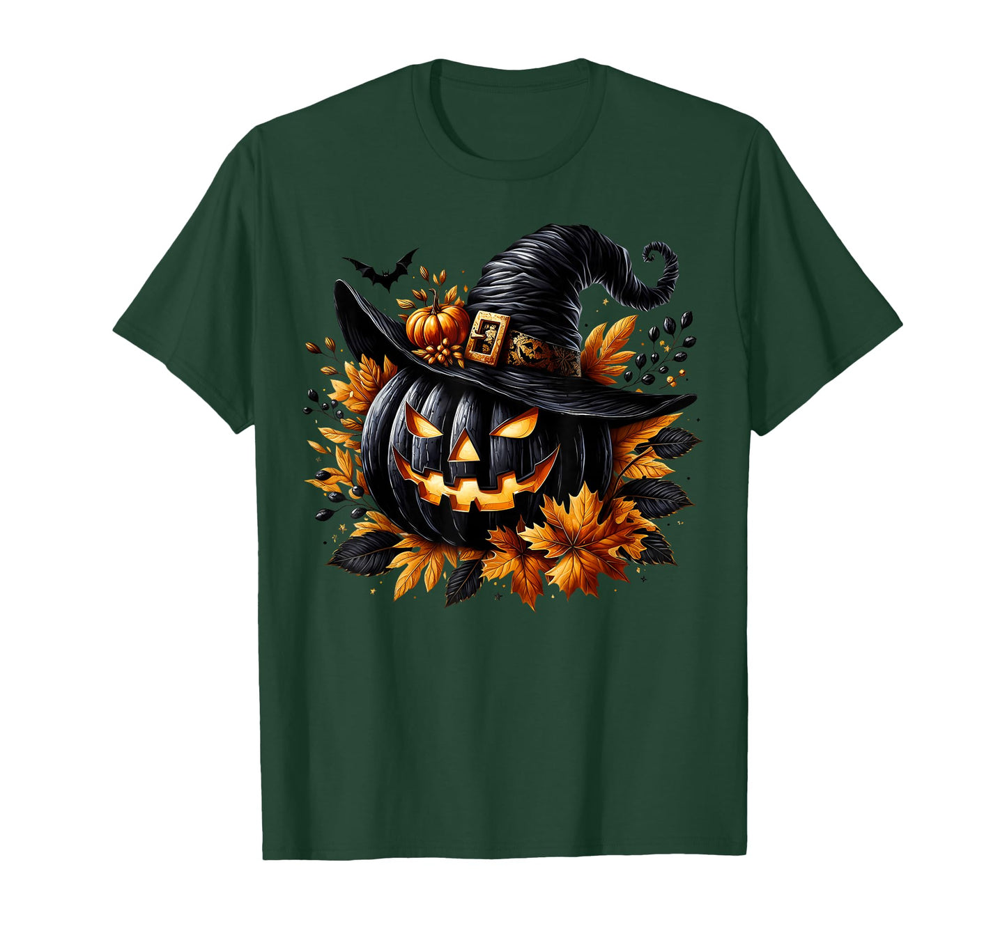 Halloween Witch Pumpkin for Women Jack O Lantern for Witches T-Shirt