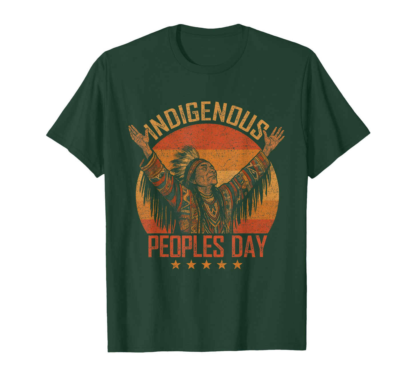 Indigenous Peoples Day Vintage Native American T-Shirt