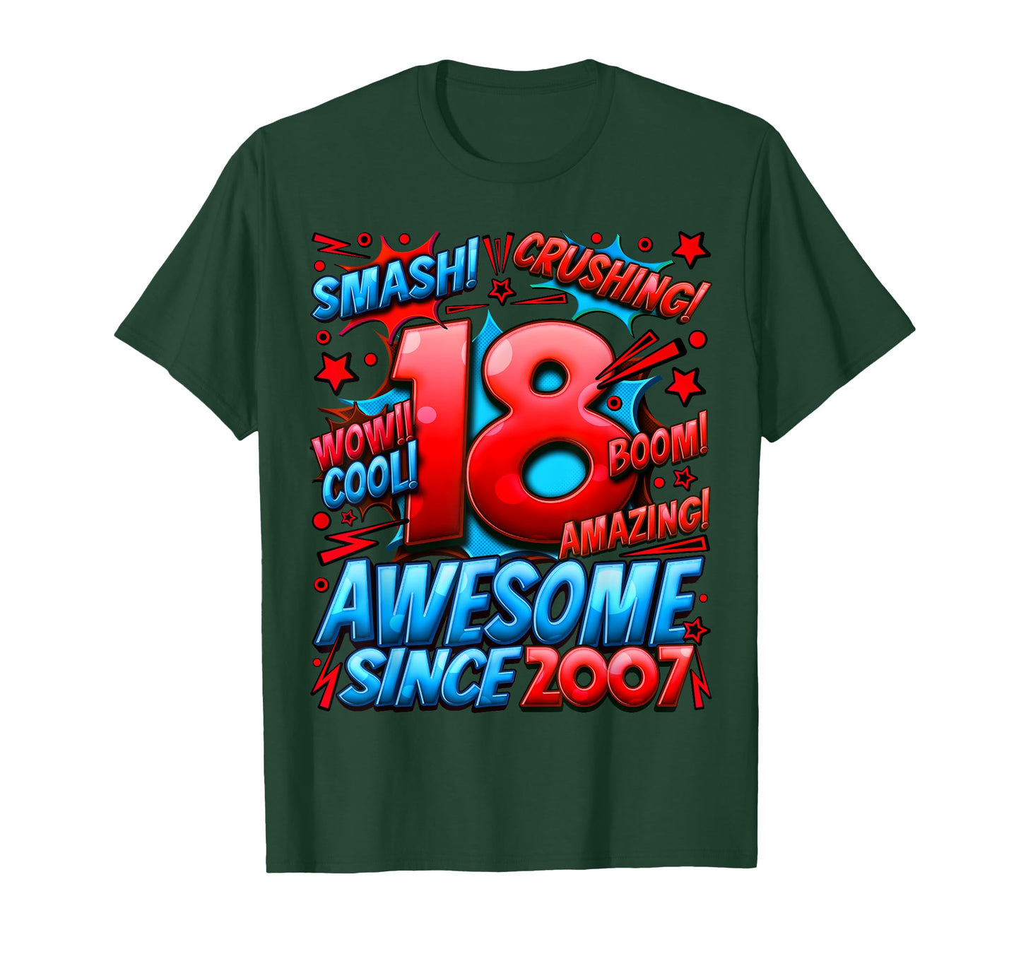 18 Year Old Gifts For Boys 18th Birthday Boy 18 Year Old Boy T-Shirt