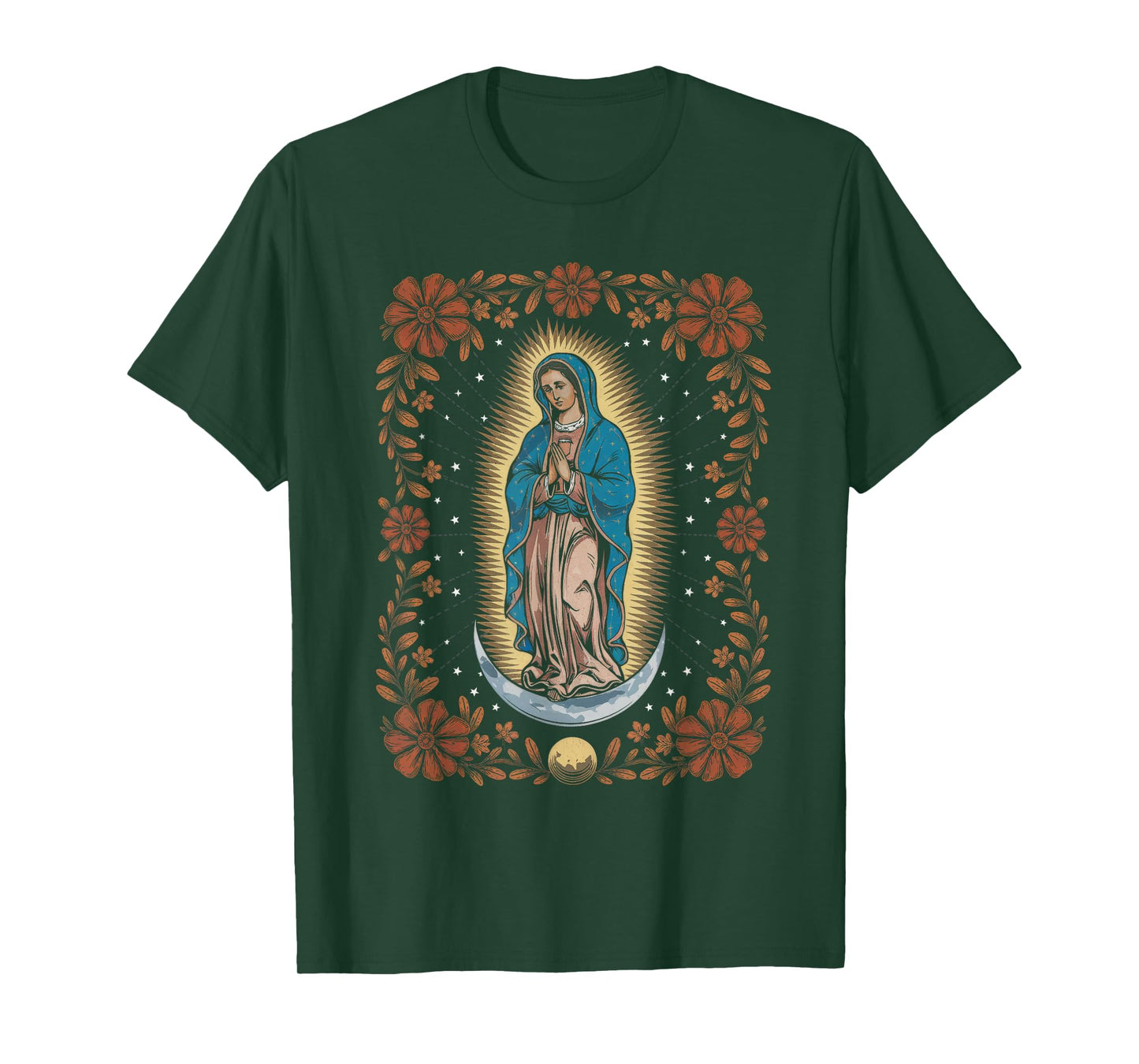 Catholicism Lady Guadalupe Religious art T-Shirt