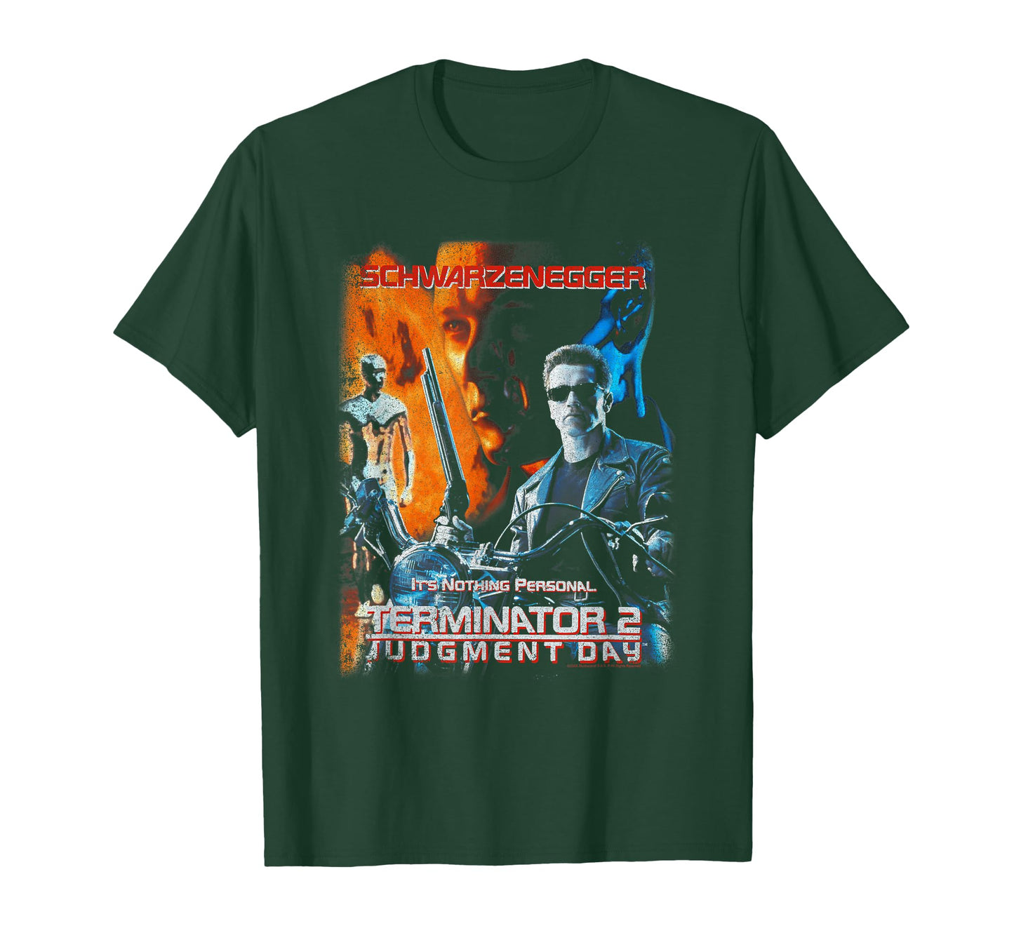 Terminator 2 Arnold Schwarzenegger Movie T-Shirt