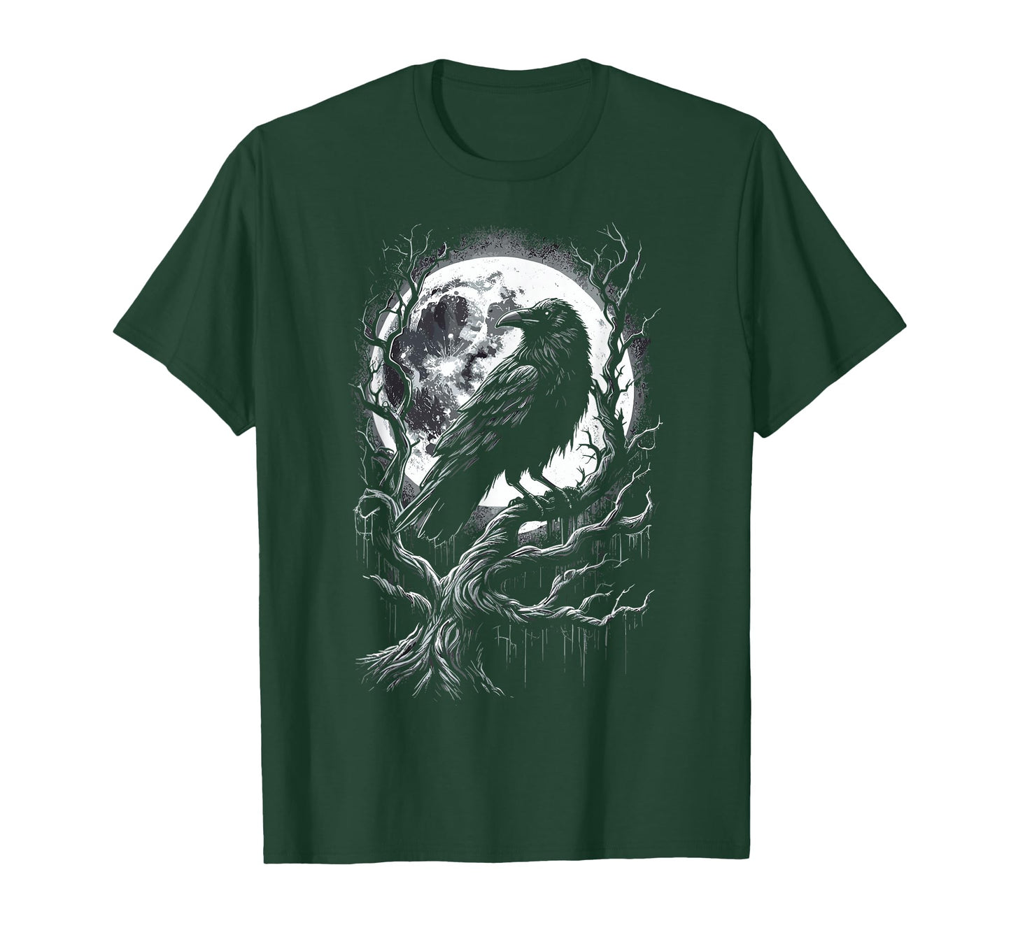 Black Crow Raven Bird T-Shirt