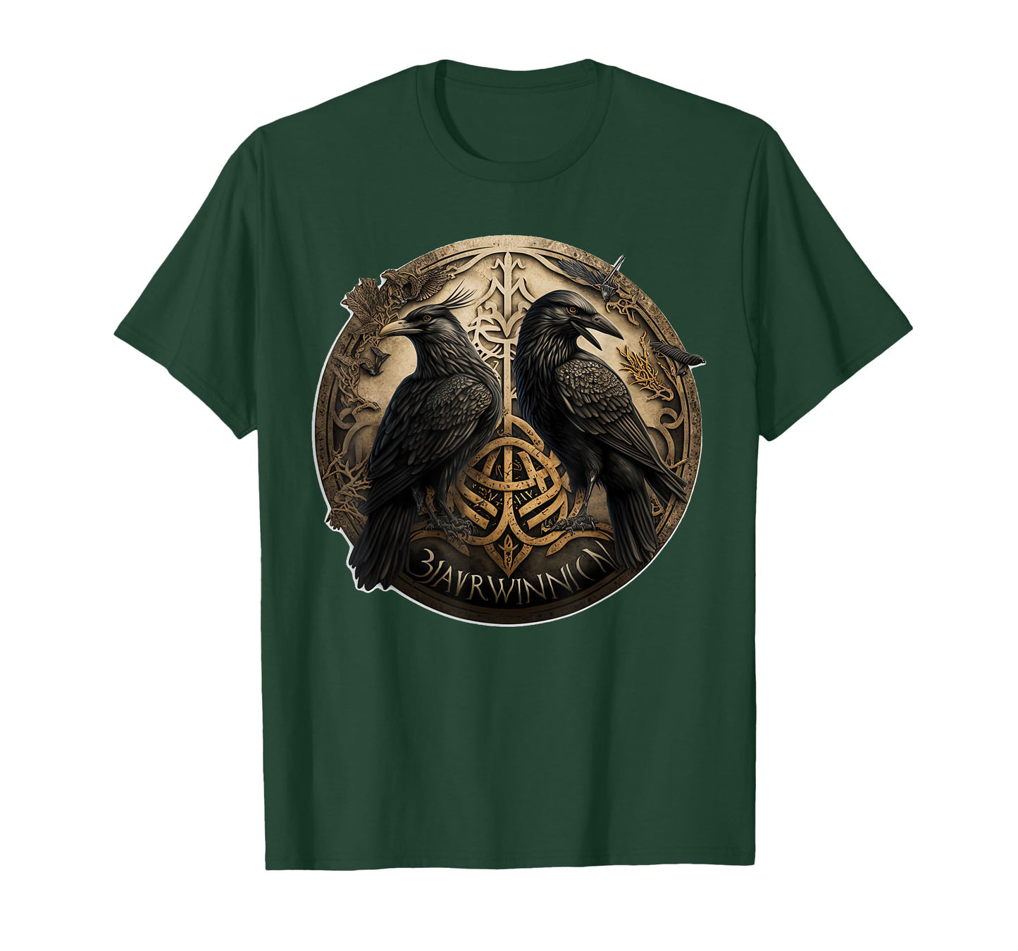 Scandinavian Odin Ravens T-Shirt