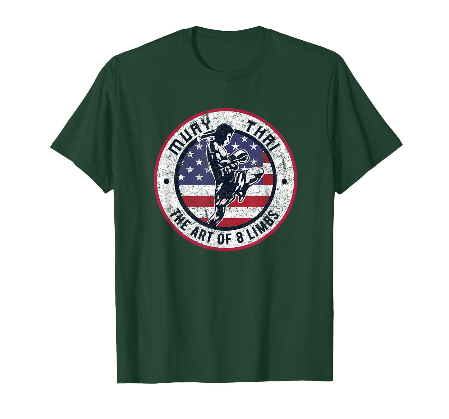 Vintage Muay Thai Karate | Boxing Mixed Martial Arts T-Shirt