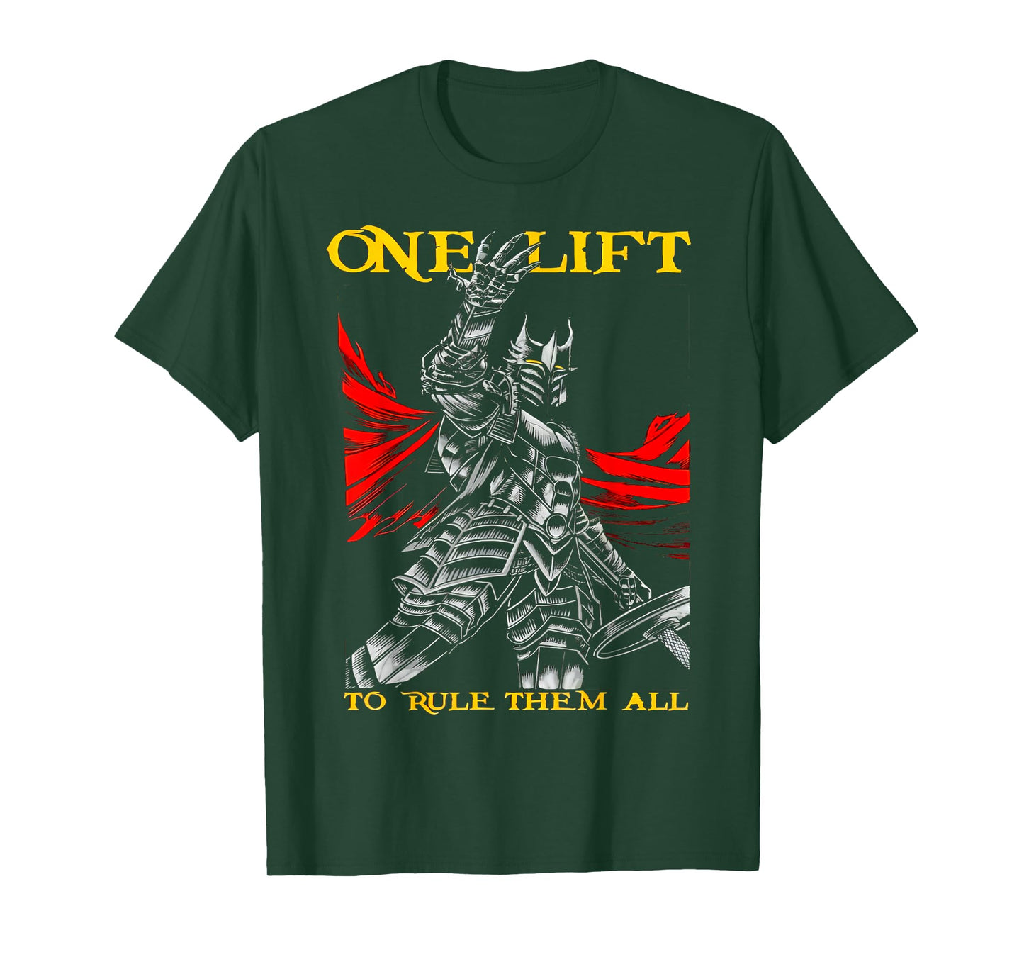 One Lift To Rule Them All Bodybuilding Gym Workout Training T-Shirt