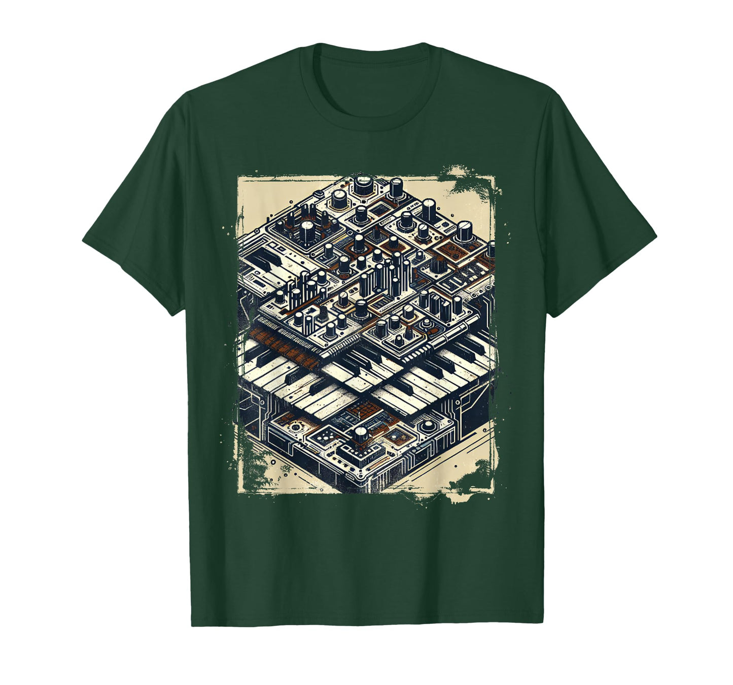 Cool Synthesizer 80s Vintage T-Shirt