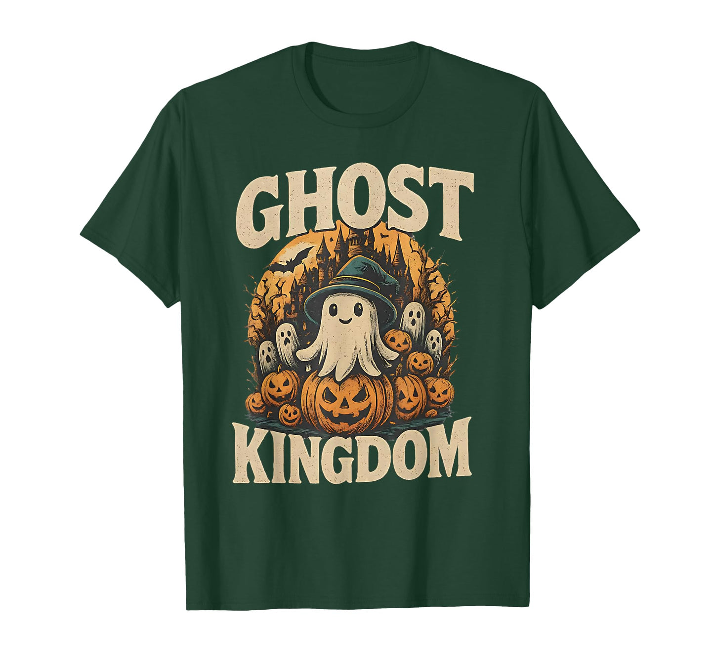 Ghost Kingdom Boo Witch Spooky Season T-Shirt