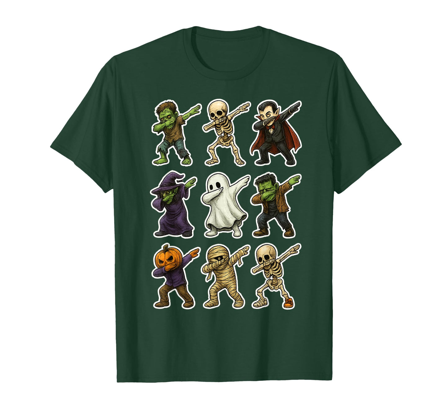 Cute Scary Monsters Halloween Party T-Shirt
