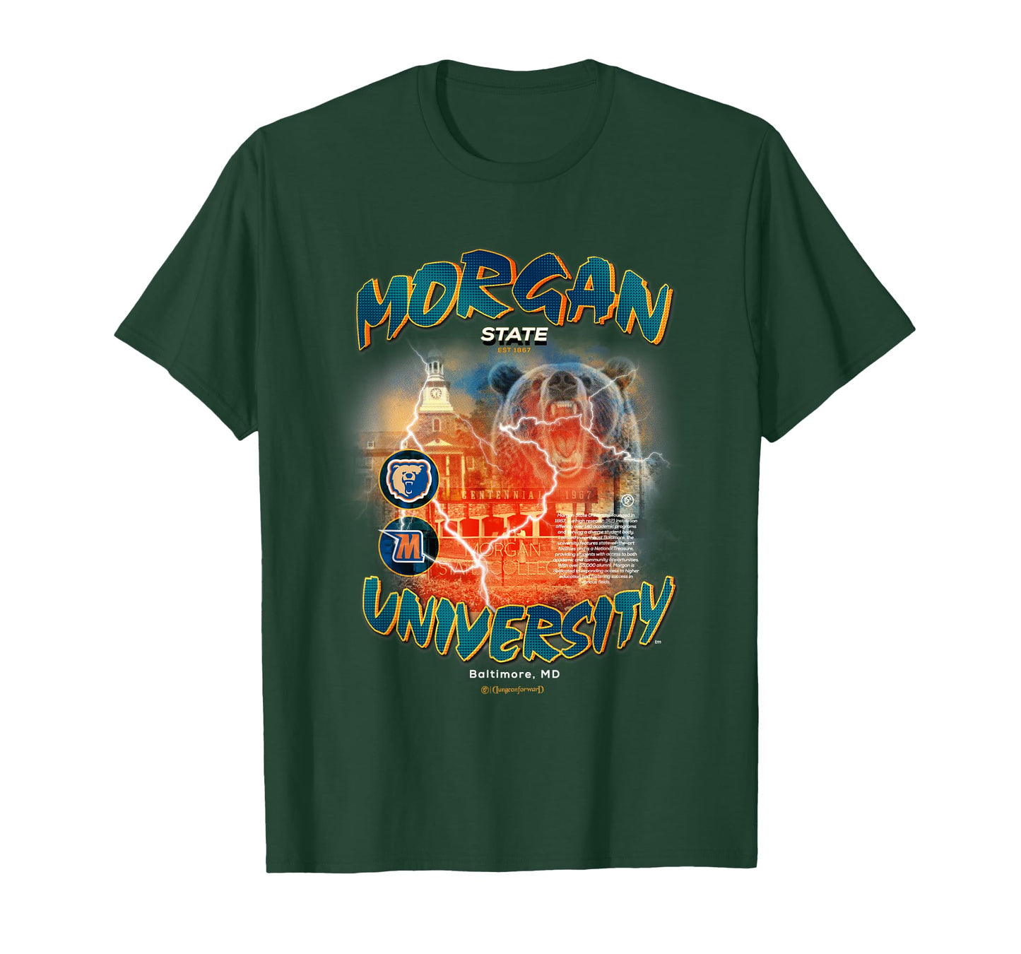 The Yard Essentials - Morgan State University - Bootleg T-Shirt