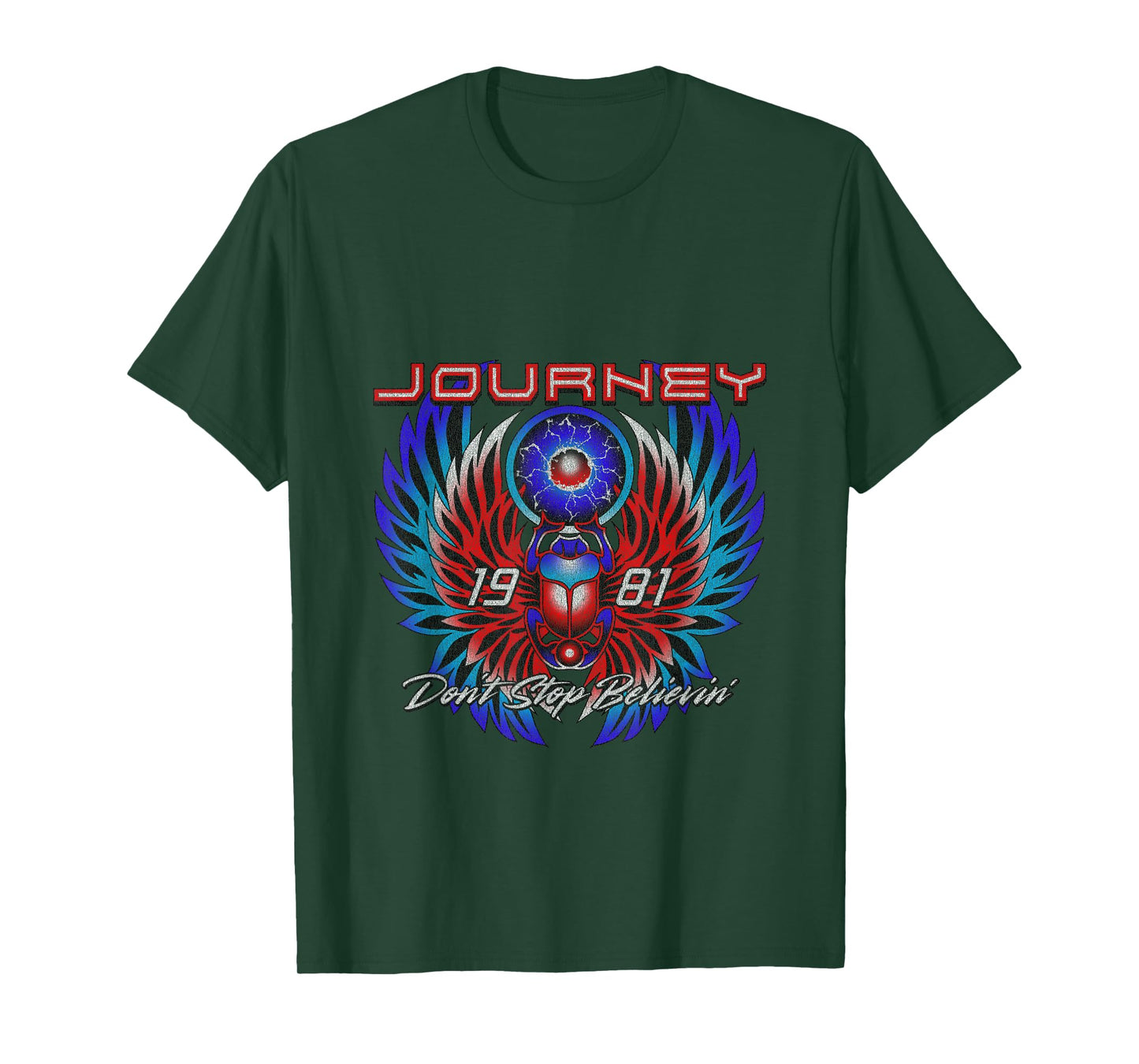 Journey Don't Stop Believin' Scarab T-Shirt