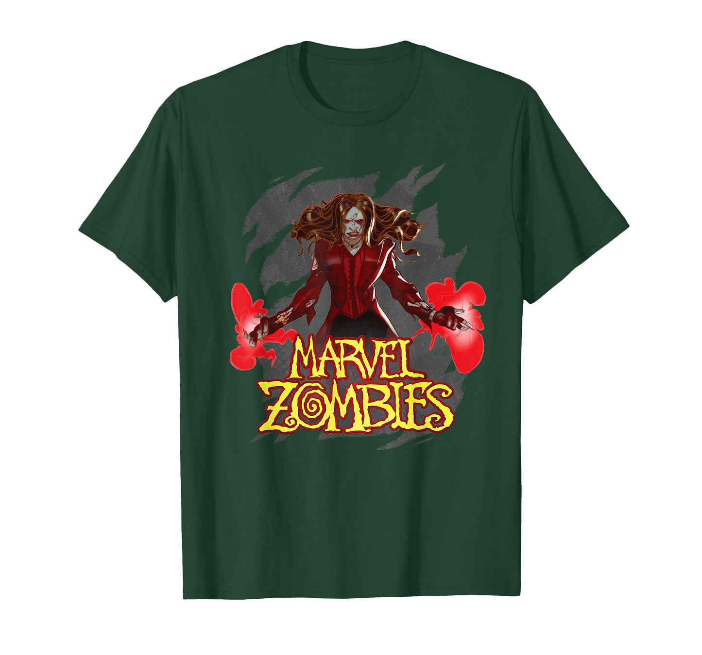 Marvel Animation Marvel Zombies Zombie Scarlet Witch Wanda T-Shirt