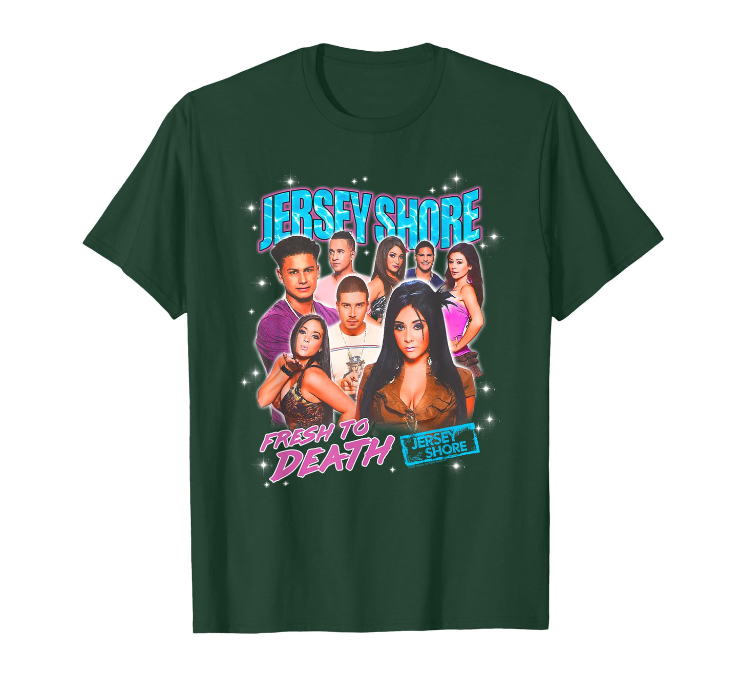 Jersey Shore Fresh to Death Cast Photo Reality TV Show T-Shirt