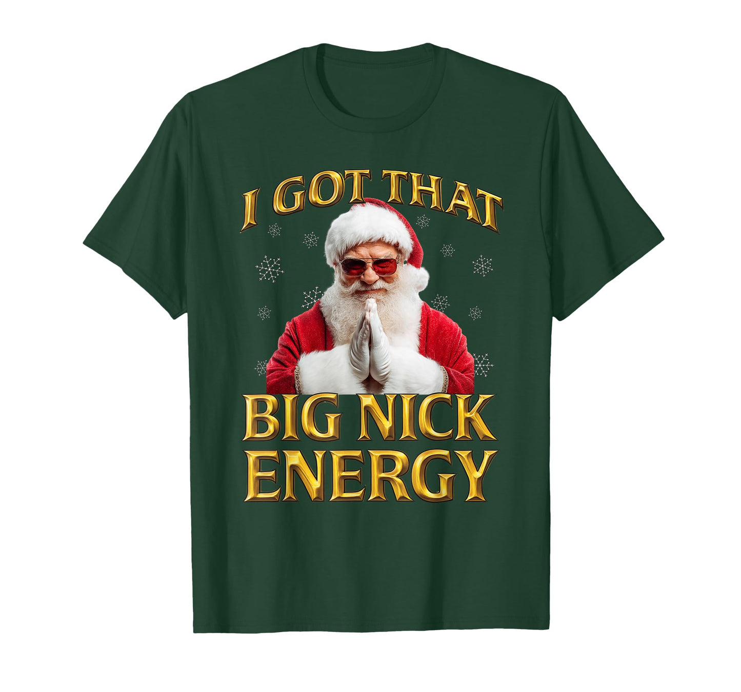 Y2K Bootleg Santa Big Nick Energy T-Shirt