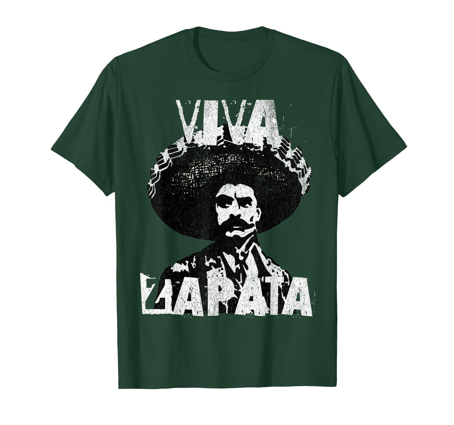 Retro Viva Zapata Abolish Ice Protest Mexican Art No Kings T-Shirt