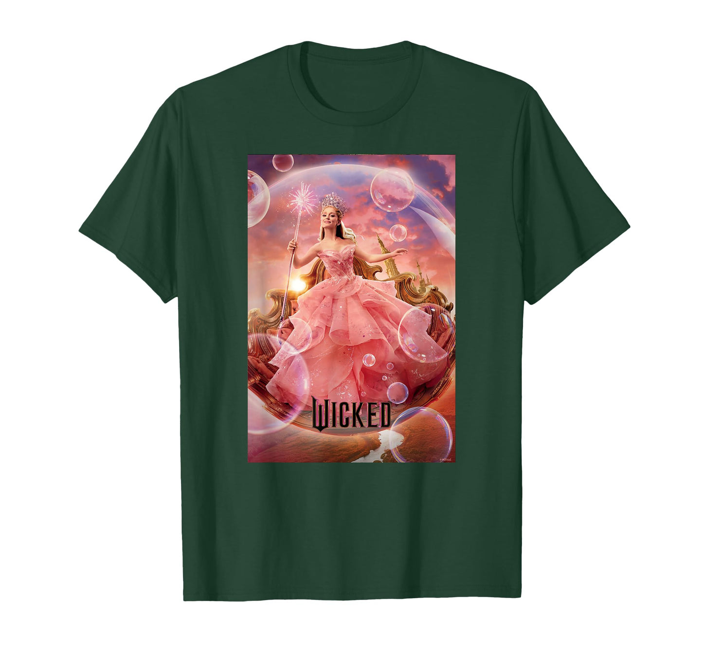 Wicked Glinda Bubble Poster T-Shirt