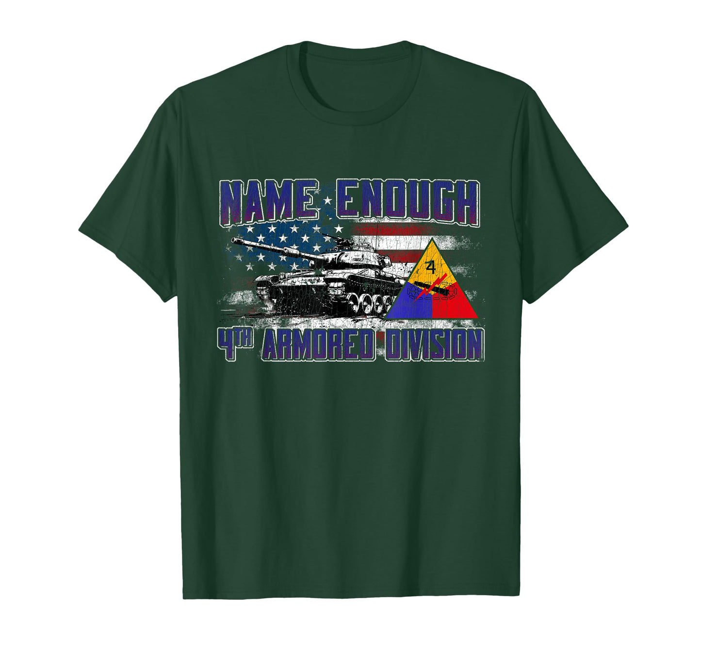 Veteran 4th Armored Division Breakthrough Vintage Gifts T-Shirt