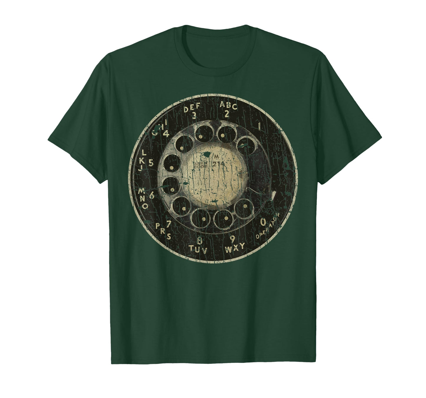 Retro Style Retro Vintage Rotary Dial Phone 60s Telephone T-Shirt