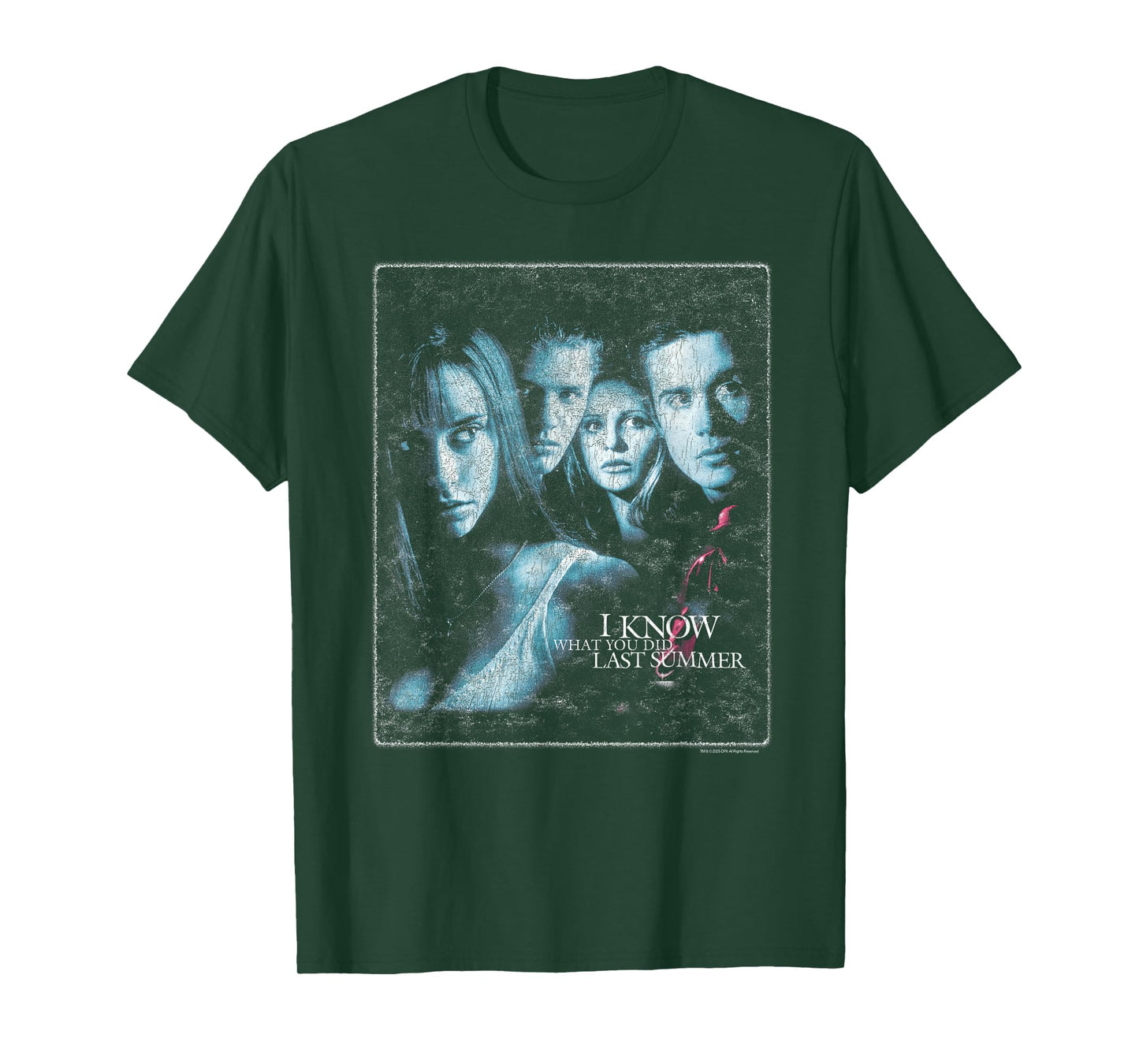 I Know What You Did Last Summer Stay Buried Poster Horror T-Shirt
