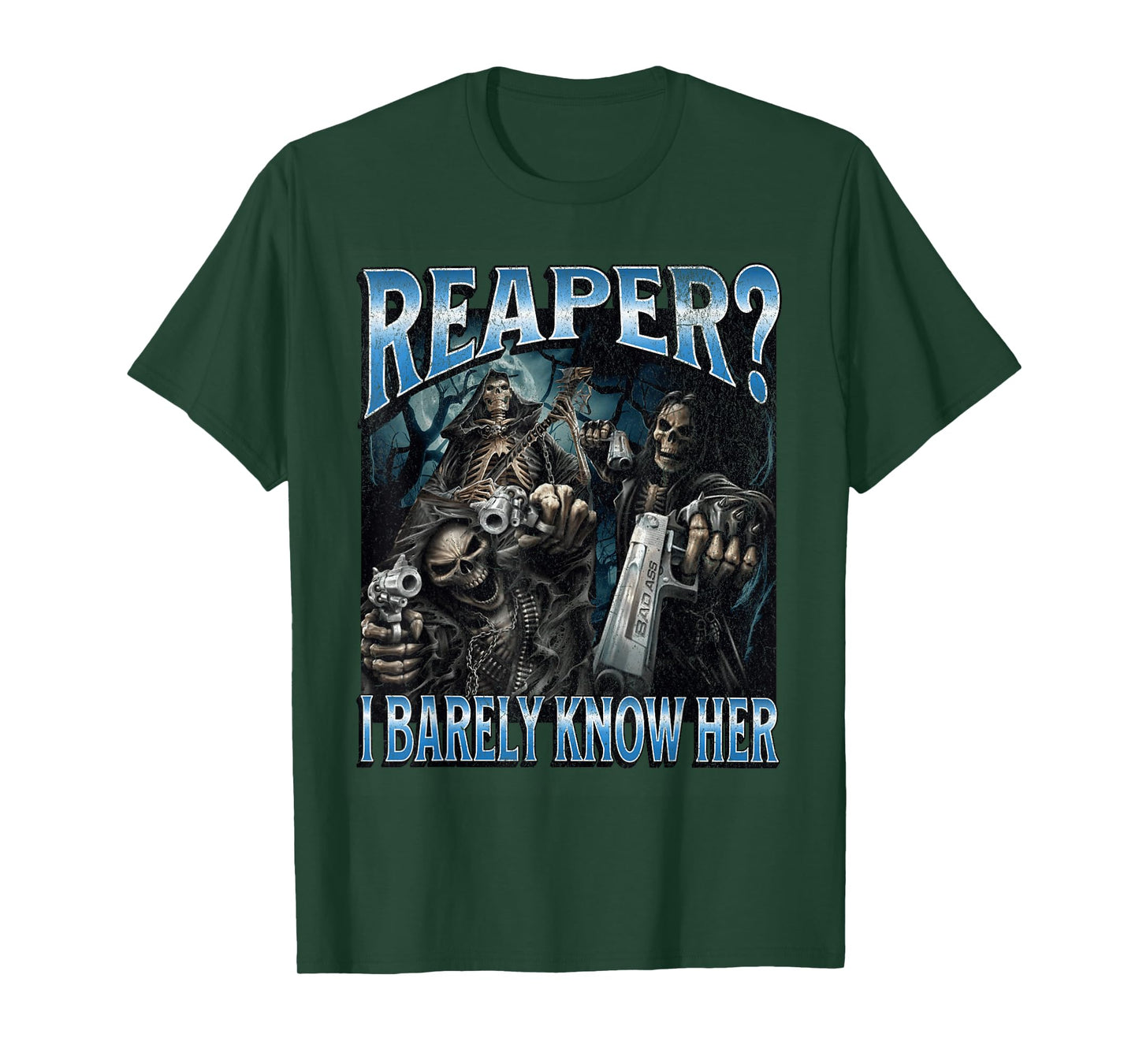Reaper? Funny Hard Skeleton Meme Bootleg T-Shirt