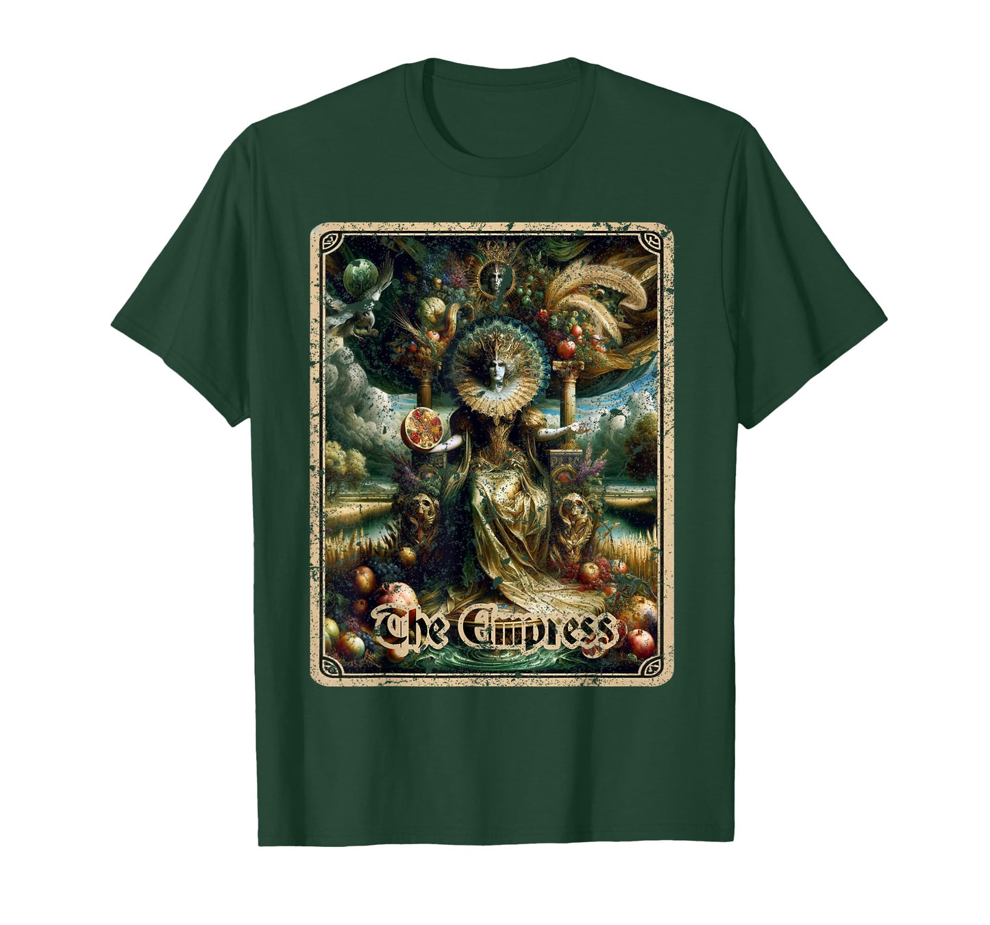 The Empress Tarot Card Goth T-Shirt