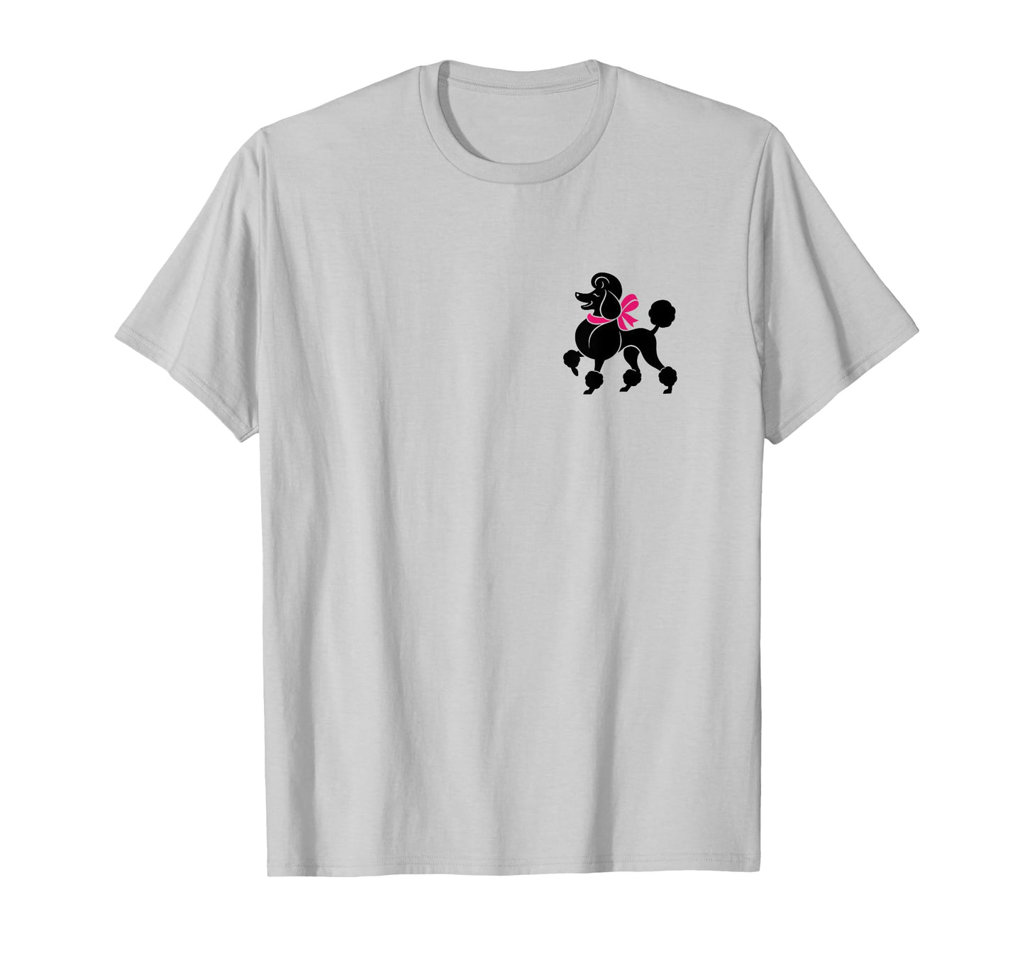Sock Hop, Poodle, Pink Scarf T-Shirt