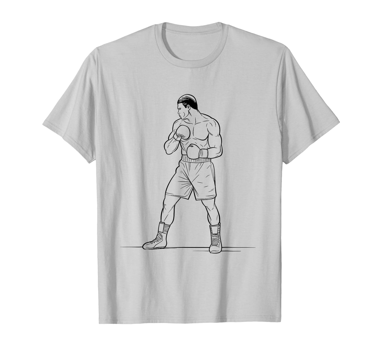 Boxer Drawing Pugilism Knockout T-Shirt