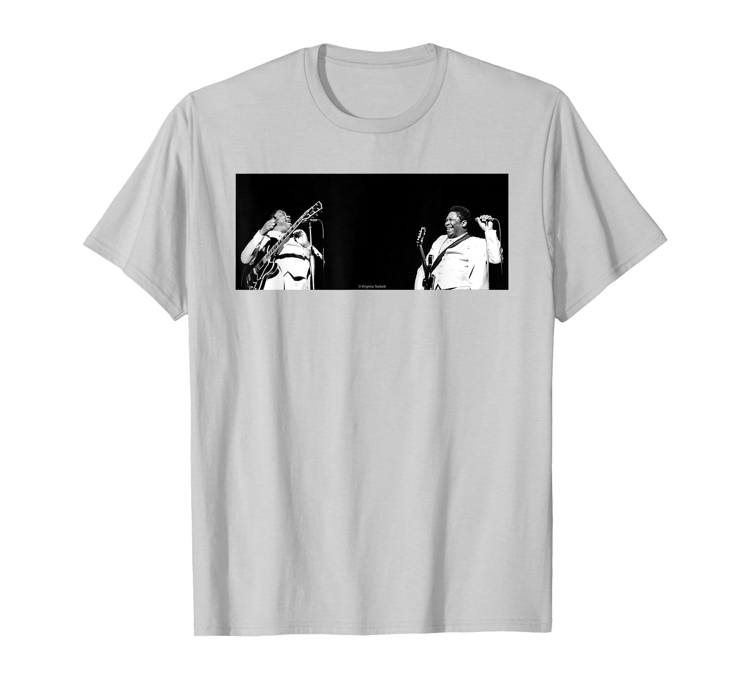 BB King At Hammersmith Odeon 1980 By Virginia Turbett T-Shirt