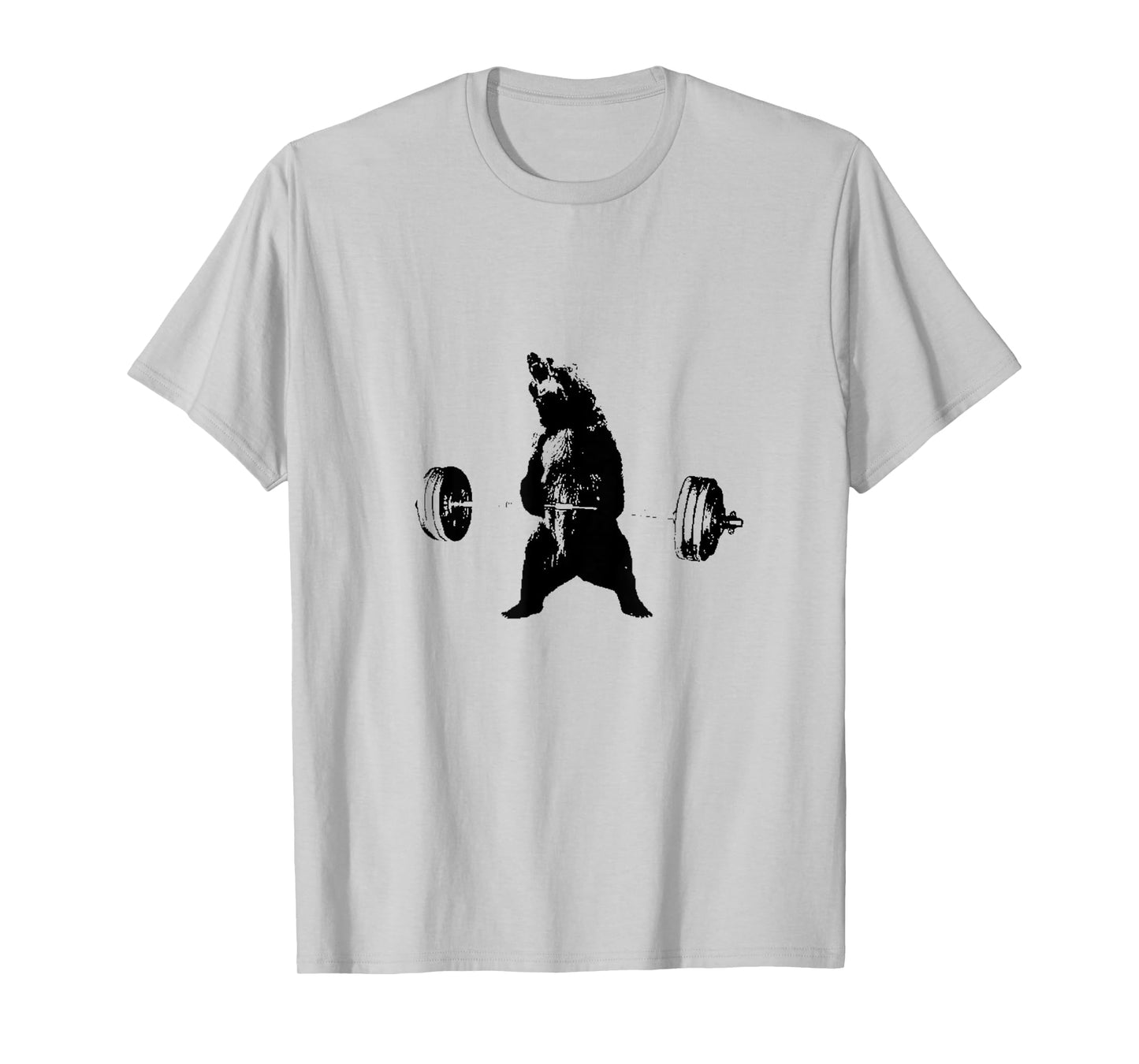 Lifting Motivation Gym Strong Grizzly Bear Exercise T-Shirt T-Shirt