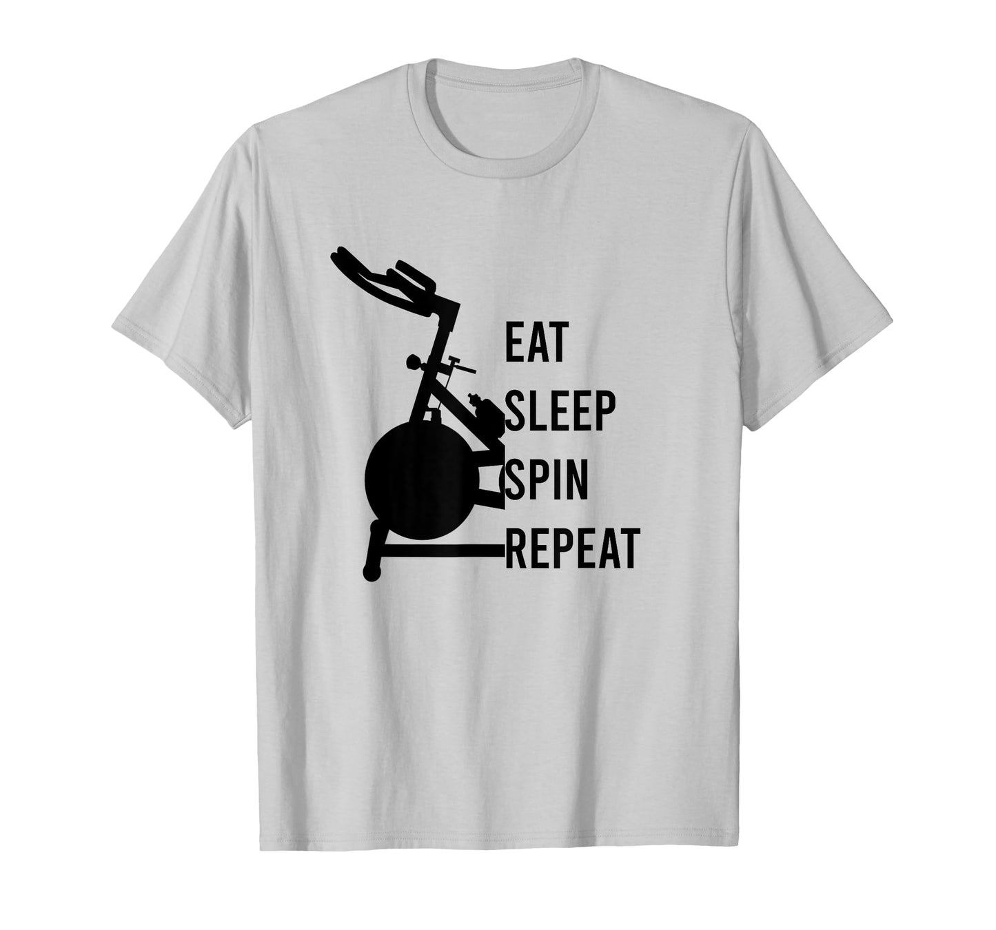 spinning class, spin bike, stationary bike, indoor cycling T-Shirt