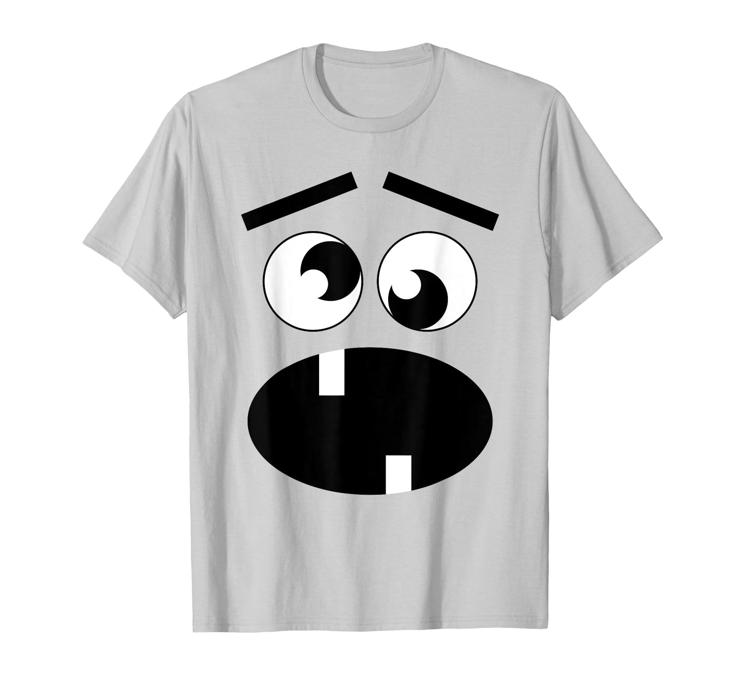 Creepy Carrots Face Halloween Costume Kids T-Shirt