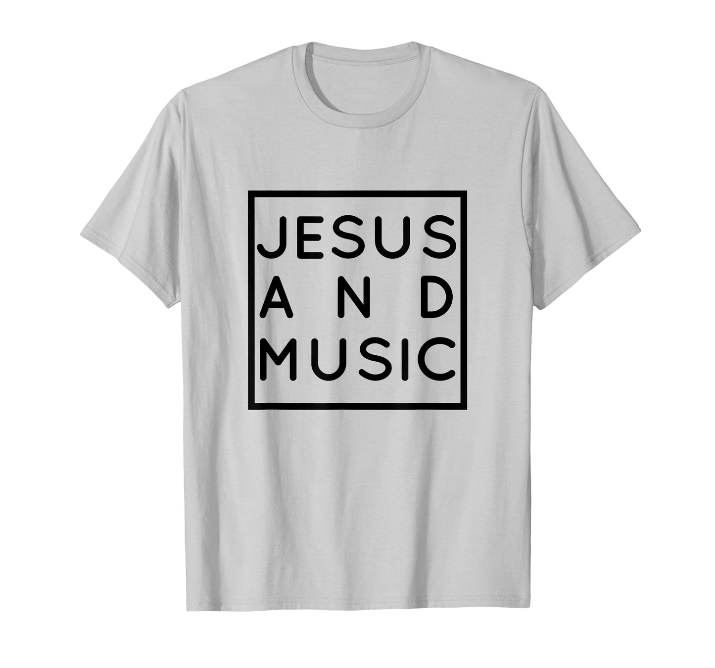 Jesus and Music, Christian Musician & Singer, Choir Gift T-Shirt