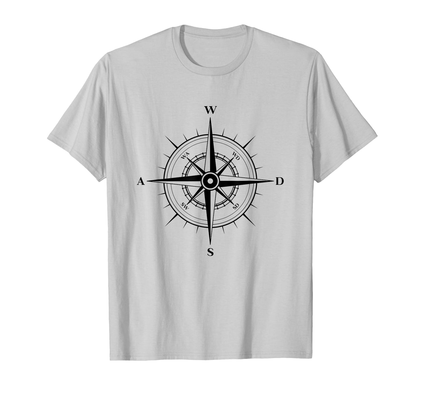 WASD PC Gamer Video Gaming Boys Men Vintage Women Girls T-Shirt