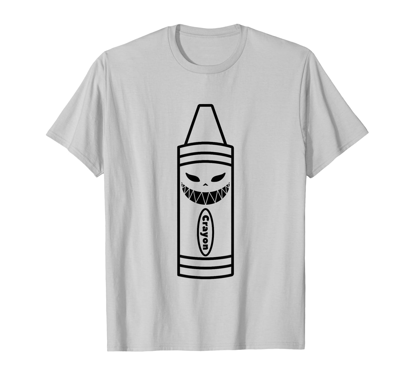 Scary Crayon Box Halloween Easy Costume Couples Adults Kids T-Shirt