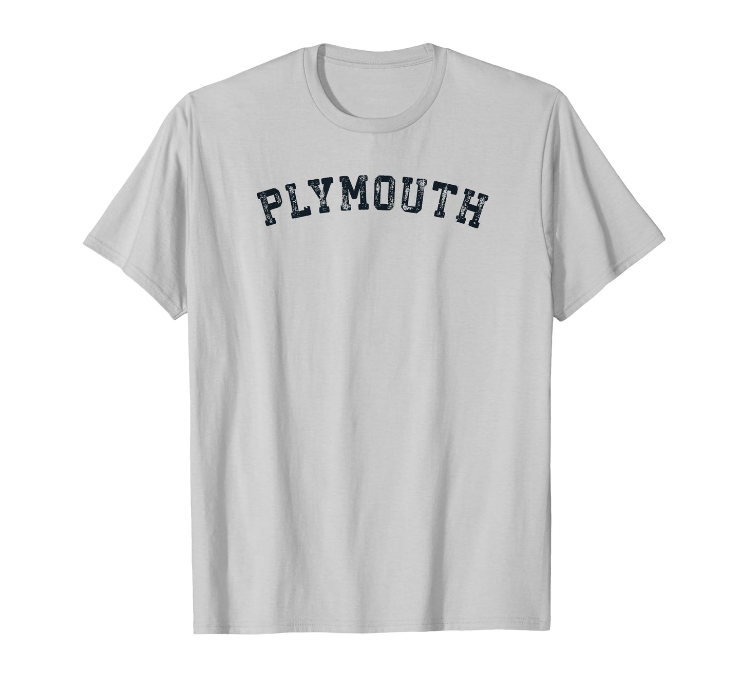 Vintage Plymouth Mass MA T Shirt Distressed Old Retro Tee