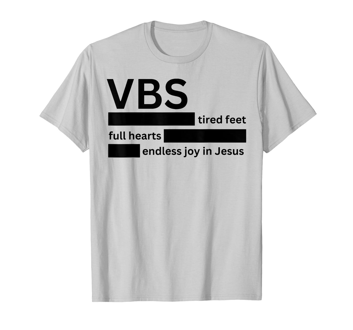 VBS Tired Feet Full Hearts Endless Joy in Jesus VBS 2024 T-Shirt