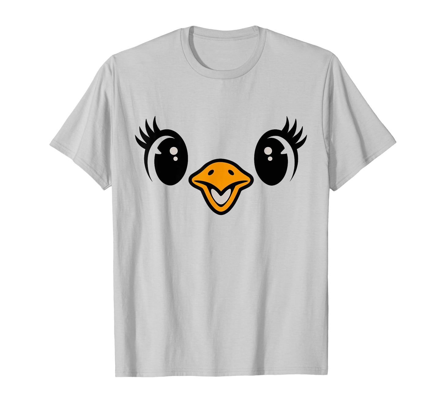 Halloween Chick Face Tshirt Costume Kids Cute Baby Chicken T-Shirt
