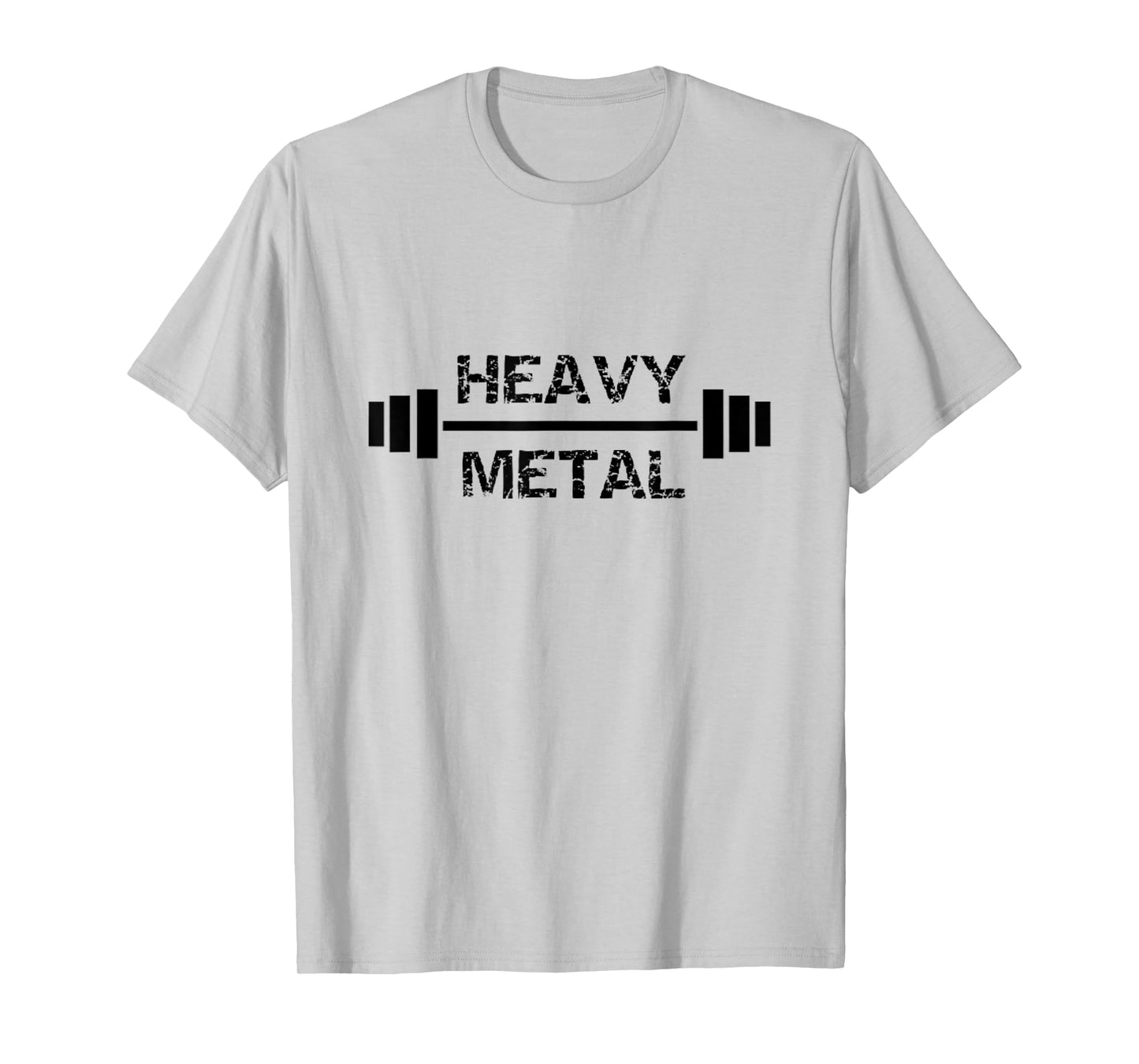 Heavy Metal Gym Fitness Weightlifting Bodybuilding T-Shirt