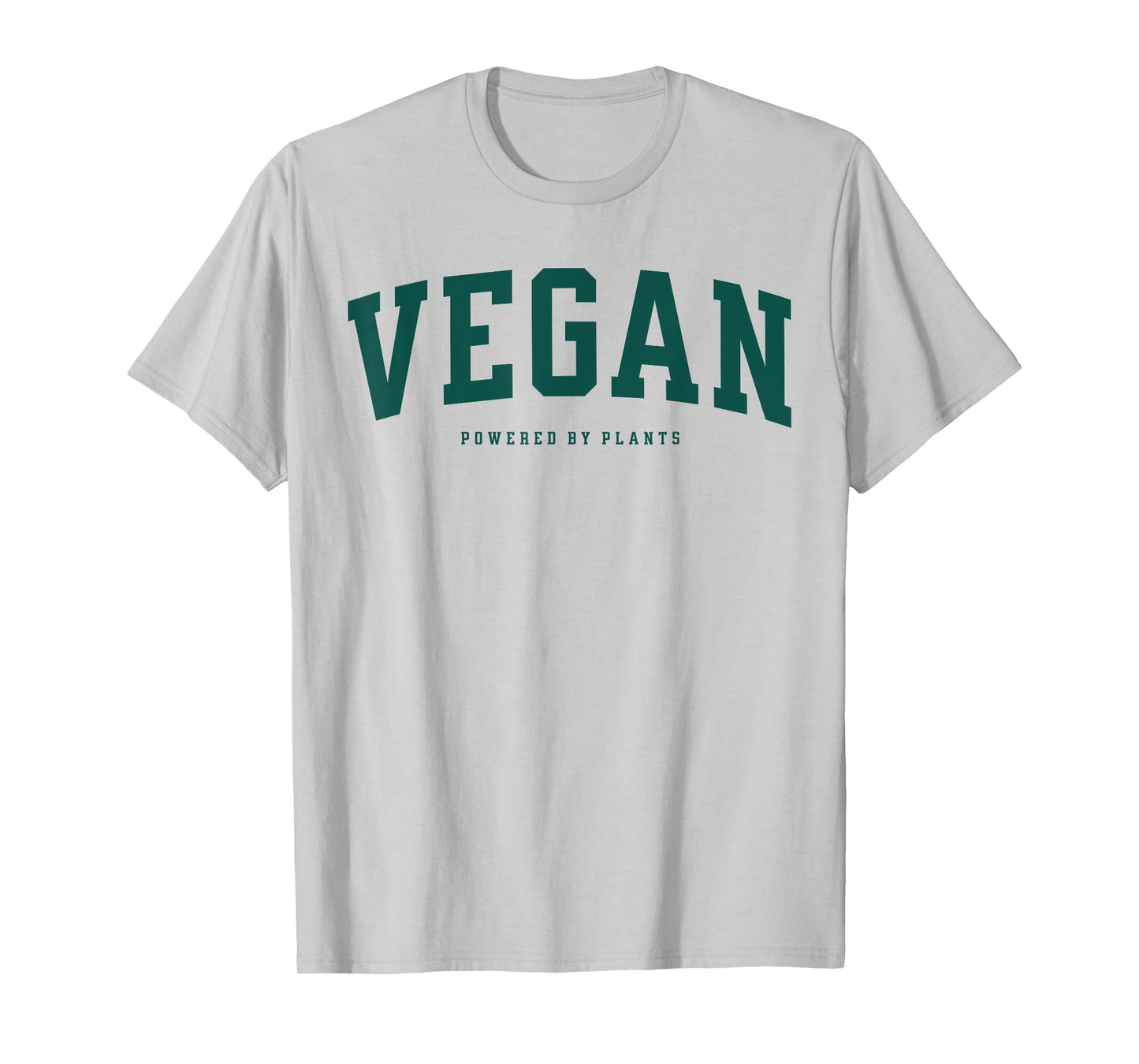 Vegan Plant Based Powered Motivational Gym Funny Workout T-Shirt