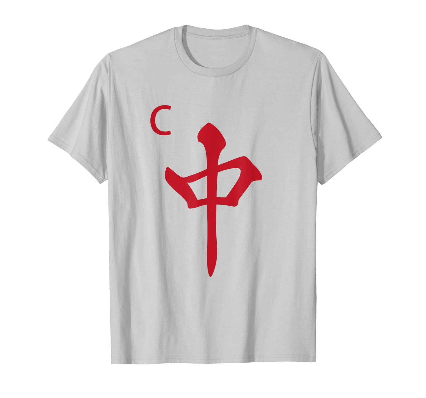 Chinese Mah Jong Red Dragon Tile Mahjong Costume T-Shirt