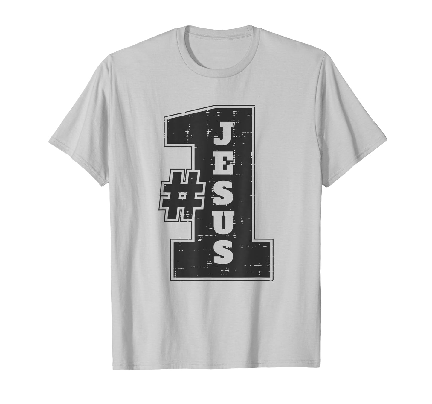 Jesus The Number One | Cool Christian Jesus Vintage T-Shirt