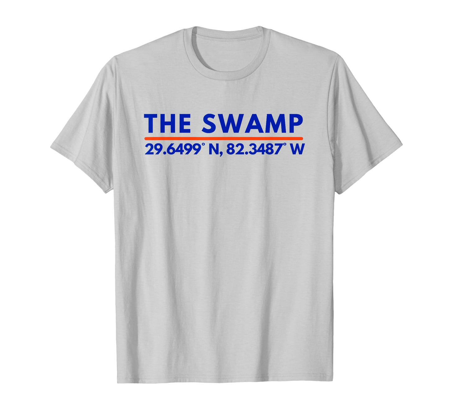 Florida FL Fans The Swamp Latitude and Longitude T-Shirt