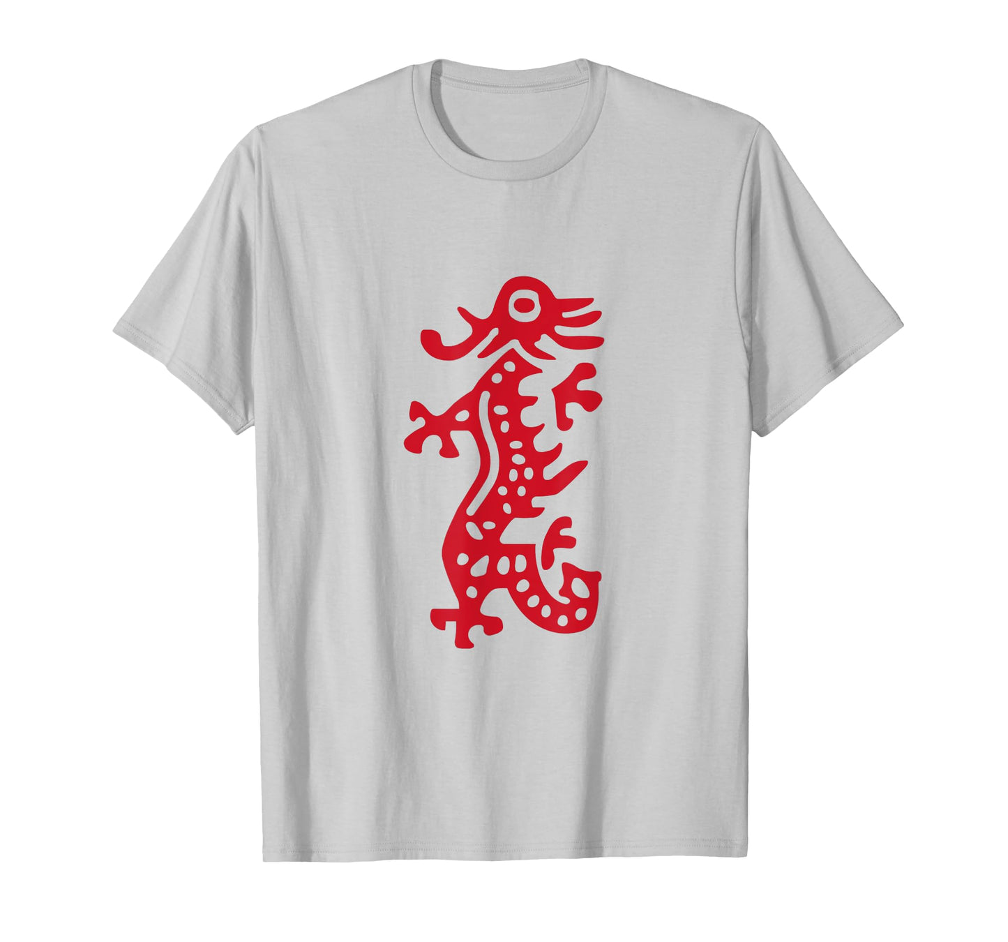 Chinese Mah Jong Red Dragon Tile Mahjong Costume T-Shirt