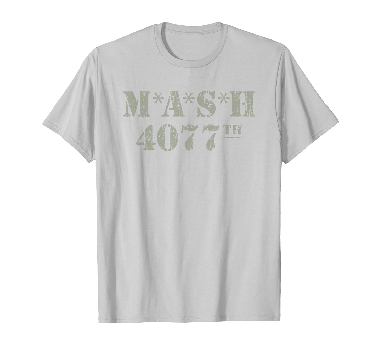 4077 Retro Army Military Vintage T-Shirt