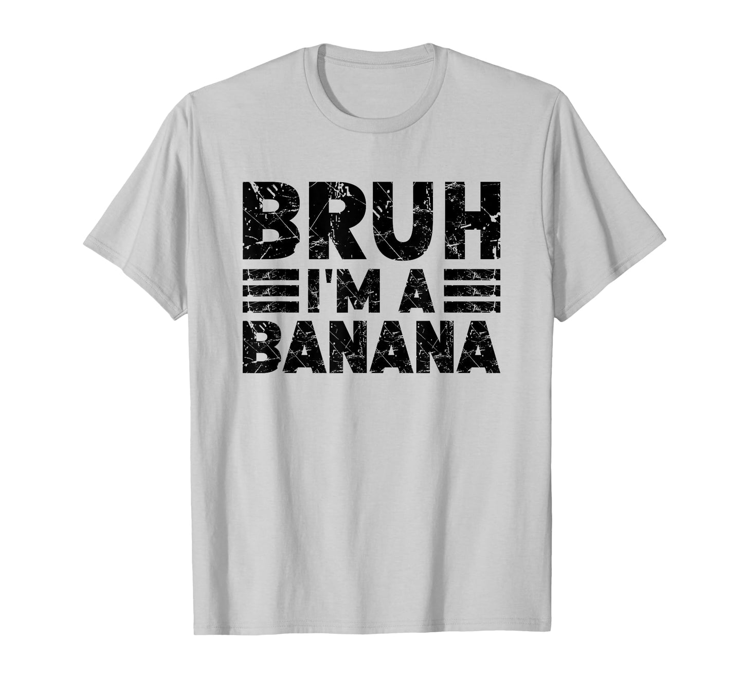 BRUH I'M A BANANA Costume Halloween Banana T-Shirt
