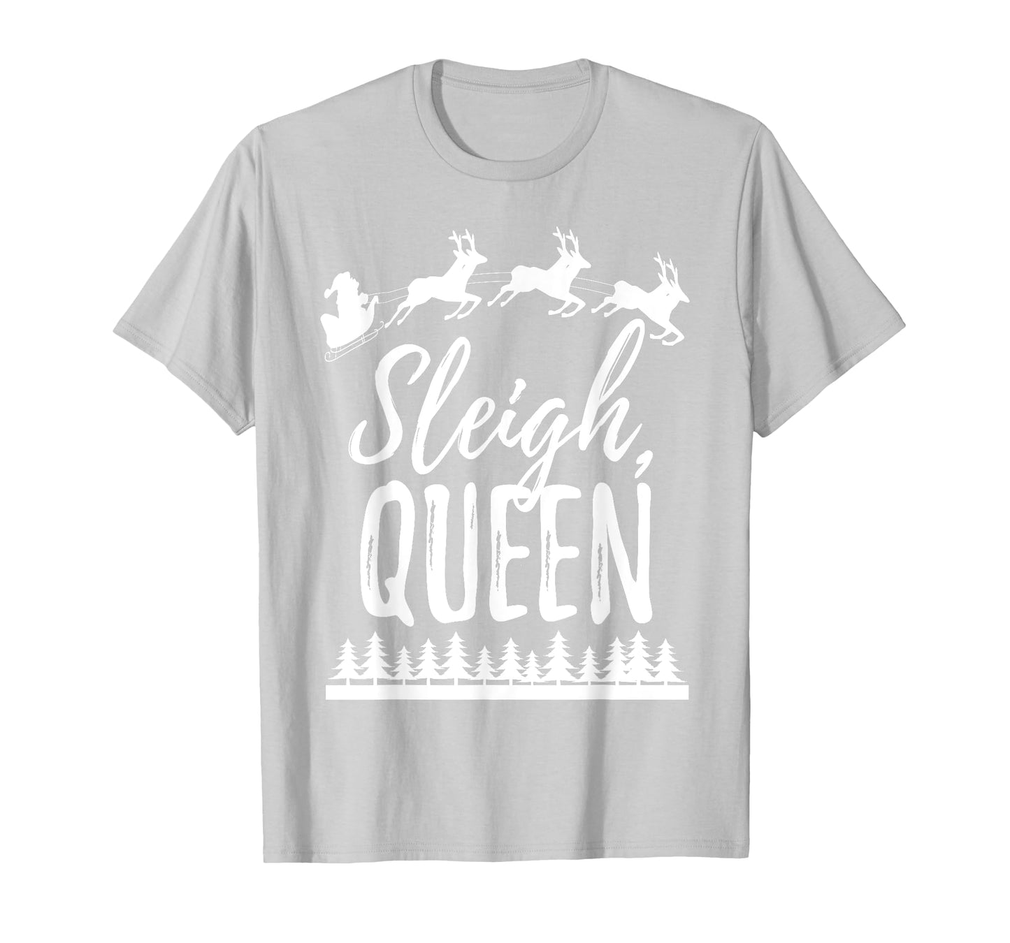 Cute Christmas SLEIGH QUEEN LGBTQ Pride Gift T-Shirt T-Shirt