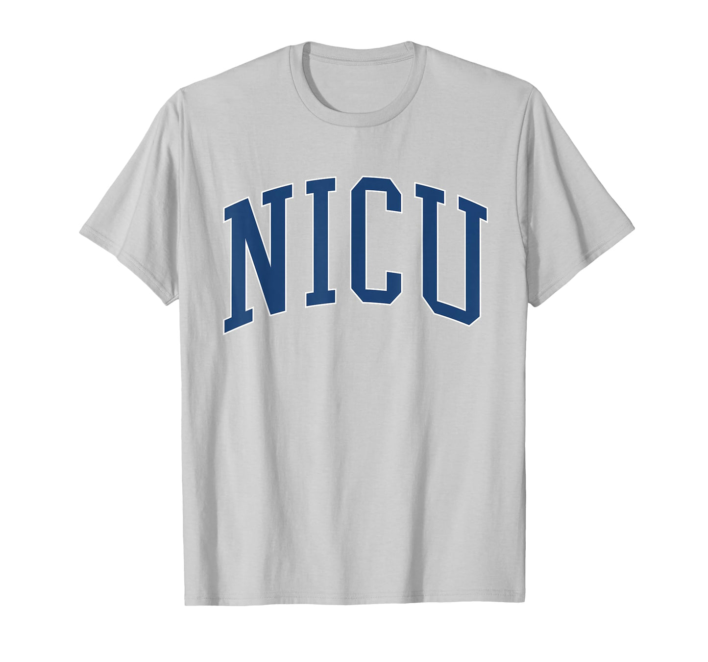 NICU Nurse Vintage Collegiate Blue T-Shirt