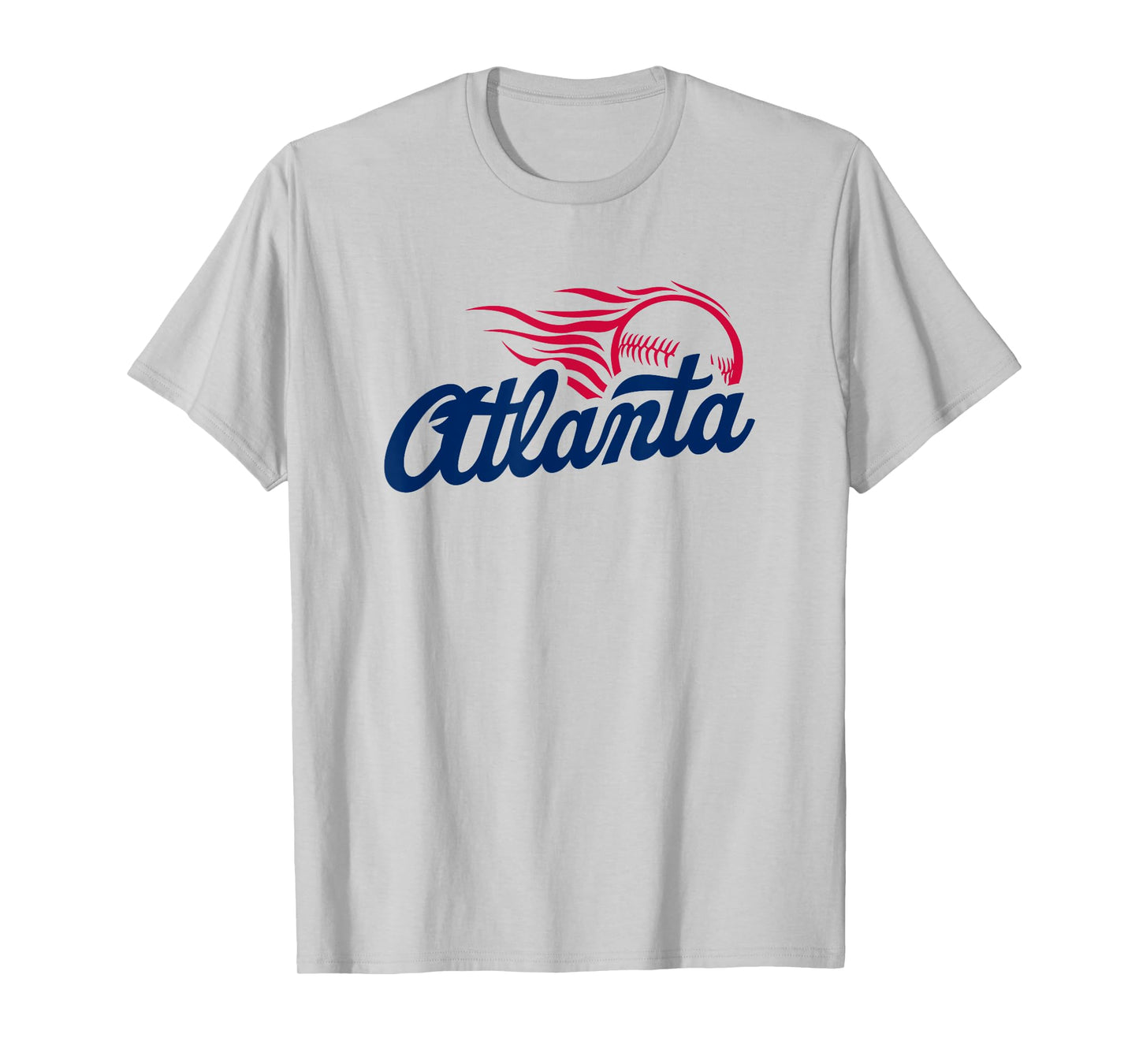Atlanta Baseball Vintage Minimalist Retro Baseball Lover T-Shirt